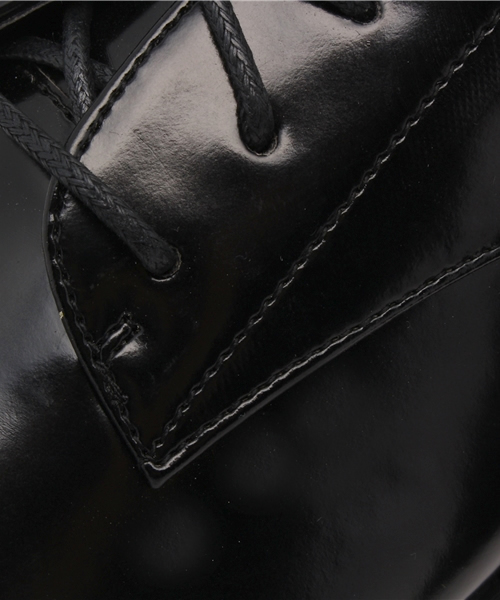 WHO'S WHO gallery（フーズフーギャラリー）の「厚底オックスフォード（その他シューズ・レディース・ブラック/ホワイト・23.5cm/24/23）」の11枚目の写真