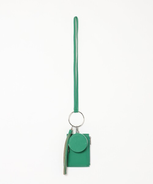 coen（コーエン）の「チャーム付きスマホショルダーバッグ（ショルダーバッグ・レディース・ブラック/ベージュ/ケリー・FREE）」の21枚目の写真