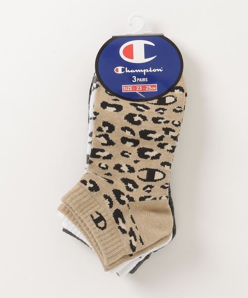 Champion（チャンピオン）の「Champion/チャンピオン ソックス ウィメンズ アニマル柄 3足組 スニーカーインソックス CWSCU401（ソックス/靴下・レディース・その他/マルチ・S）」の9枚目の写真