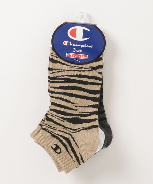 Champion（チャンピオン）の「Champion/チャンピオン ソックス ウィメンズ アニマル柄 3足組 スニーカーインソックス CWSCU401（ソックス/靴下・レディース・その他/マルチ・S）」の10枚目の写真