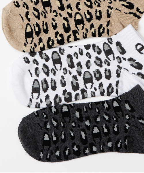 Champion（チャンピオン）の「Champion/チャンピオン ソックス ウィメンズ アニマル柄 3足組 スニーカーインソックス CWSCU401（ソックス/靴下・レディース・その他/マルチ・S）」の6枚目の写真