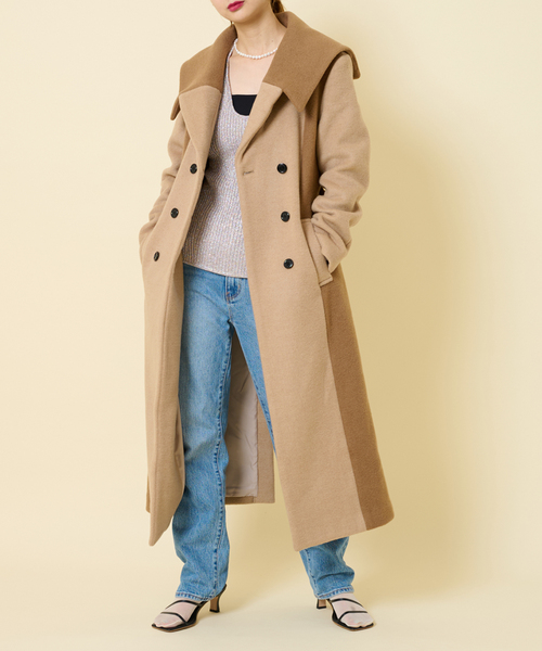 U by SPICK&SPAN（ユーバイスピックアンドスパン）の「バイカラー