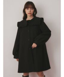 merry jenny | Aラインセーラーコート(ステンカラーコート)
