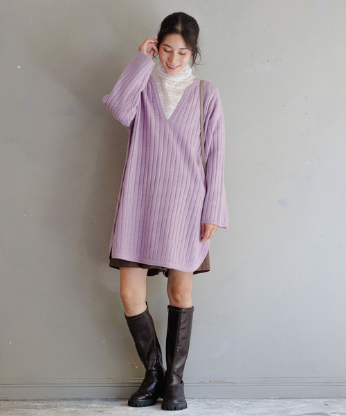 LEPSIM（レプシィム）の「シャーリングレースインナー　170823（Tシャツ/カットソー・レディース・オフホワイト/ブラック・FREE）」の15枚目の写真