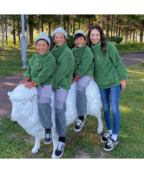 セール】WEB限定 ファーフリースプルオーバー【BREEZE by saori