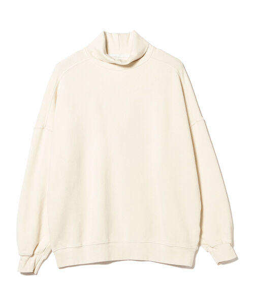 MONITALY(モニタリー)の「Monitaly / タートルネック スウェットシャツ(スウェット・メンズ・ナチュラル/イエロー/オレンジ・LARGE/MEDIUM)」の7枚目の写真