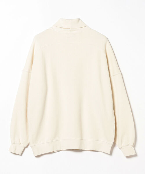 MONITALY(モニタリー)の「Monitaly / タートルネック スウェットシャツ(スウェット・メンズ・ナチュラル/イエロー/オレンジ・LARGE/MEDIUM)」の10枚目の写真