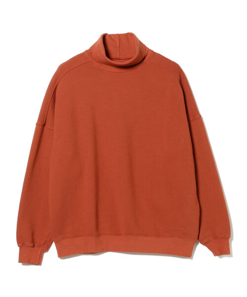 MONITALY(モニタリー)の「Monitaly / タートルネック スウェットシャツ(スウェット・メンズ・ナチュラル/イエロー/オレンジ・LARGE/MEDIUM)」の13枚目の写真