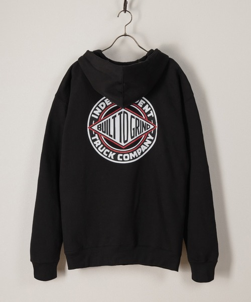 INDEPENDENT（インディペンデント）の「【INDEPENDENT/インデペンデント】 BTG SUMMIT P/O バックプリントフーディー/ワンポイント/ビッグシルエット（パーカー・メンズ・グレー/ブラック・M/L/XL）」の4枚目の写真
