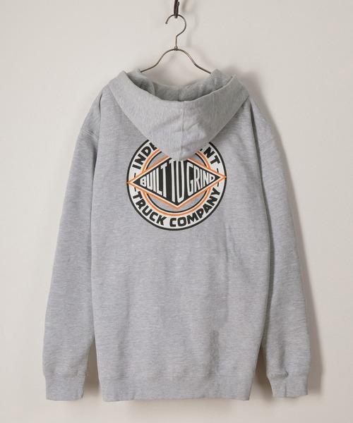 INDEPENDENT（インディペンデント）の「【INDEPENDENT/インデペンデント】 BTG SUMMIT P/O バックプリントフーディー/ワンポイント/ビッグシルエット（パーカー・メンズ・グレー/ブラック・M/L/XL）」の6枚目の写真