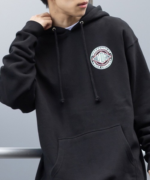 INDEPENDENT（インディペンデント）の「【INDEPENDENT/インデペンデント】 BTG SUMMIT P/O バックプリントフーディー/ワンポイント/ビッグシルエット（パーカー・メンズ・グレー/ブラック・M/L/XL）」の13枚目の写真