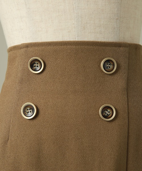 Cheek(チーク)の「フロント釦タイトスカート(スカート・レディース・ブラウン/ブラック・SMALL/MEDIUM)」の13枚目の写真