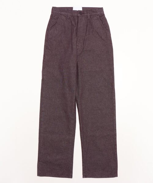 URVIN(アービン)の「URVIN/アービン PAINTER PANTS(その他パンツ・レディース・オレンジ/パープル・1/0)」の1枚目の写真