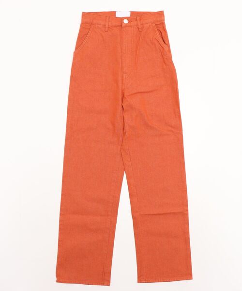 URVIN(アービン)の「URVIN/アービン PAINTER PANTS(その他パンツ・レディース・オレンジ/パープル・1/0)」の2枚目の写真