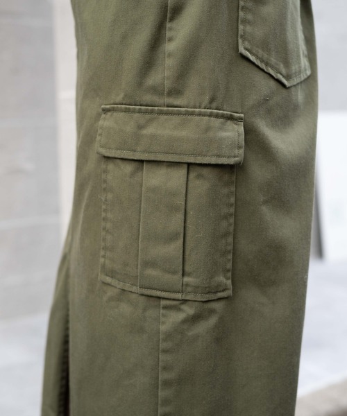 WEGO（ウィゴー）の「WEGO/ローライズカーゴロングスカート（スカート・レディース・カーキ/ブラック/ベージュ・FREE）」の21枚目の写真