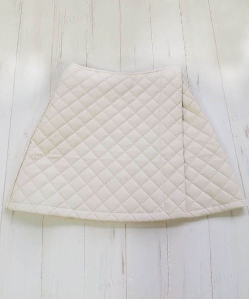 Dalfwin（ダールフィン）の「再販決定 2023SS 春新作　韓国GOLF　キルティングデザインラップスカート　ゴルフウェア レディース スカート スポーツウェア ゴルフ ボトム（スカート・レディース・アイボリー/ブラック・SMALL/MEDIUM）」の16枚目の写真