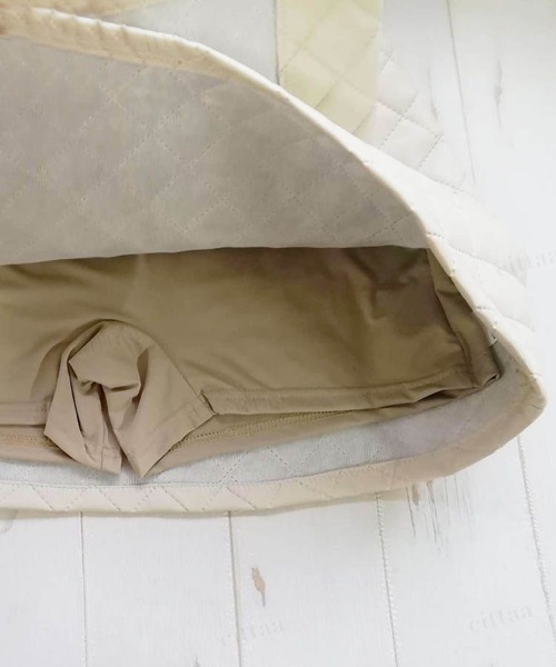 Dalfwin（ダールフィン）の「再販決定 2023SS 春新作　韓国GOLF　キルティングデザインラップスカート　ゴルフウェア レディース スカート スポーツウェア ゴルフ ボトム（スカート・レディース・アイボリー/ブラック・SMALL/MEDIUM）」の18枚目の写真