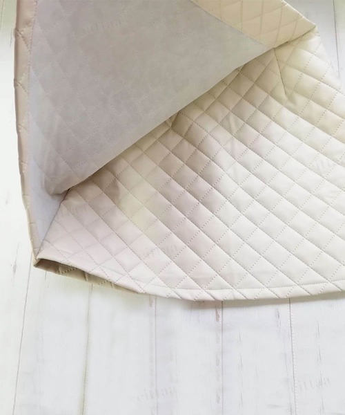 Dalfwin（ダールフィン）の「再販決定 2023SS 春新作　韓国GOLF　キルティングデザインラップスカート　ゴルフウェア レディース スカート スポーツウェア ゴルフ ボトム（スカート・レディース・アイボリー/ブラック・SMALL/MEDIUM）」の17枚目の写真