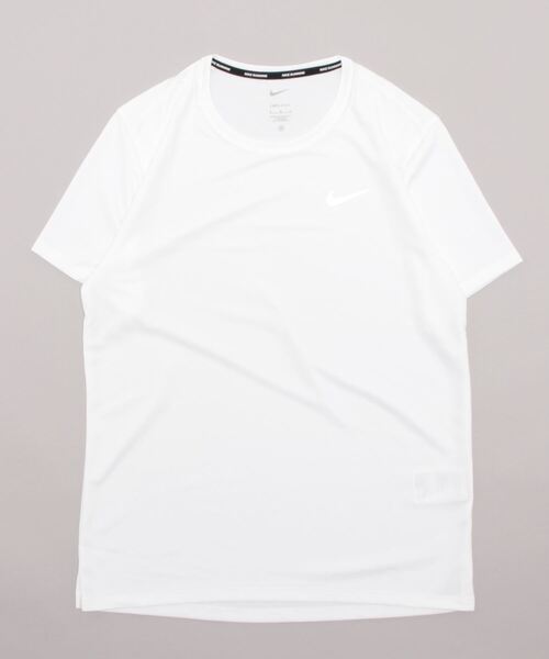 NIKE（ナイキ）の「《NIKEアパレル》ナイキ DF マイラー S/S トップ（Tシャツ/カットソー・メンズ・ブラック/ホワイト/ロイヤルブルー/ダークブルー/グリーン系その他/グリーン系その他2/レッド/レッド系・M/XL/S/L/2XL）」の2枚目の写真