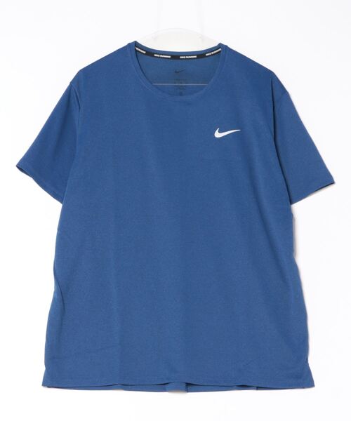 NIKE（ナイキ）の「《NIKEアパレル》ナイキ DF マイラー S/S トップ（Tシャツ/カットソー・メンズ・ブラック/ホワイト/ロイヤルブルー/ダークブルー/グリーン系その他/グリーン系その他2/レッド/レッド系・M/XL/S/L/2XL）」の6枚目の写真
