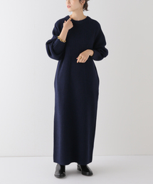 IENA | 変形リブニットワンピース(ワンピース)