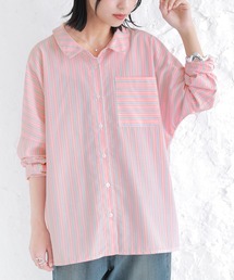 osharewalker | 『3色ストライプ柄シャツ』(シャツ/ブラウス)