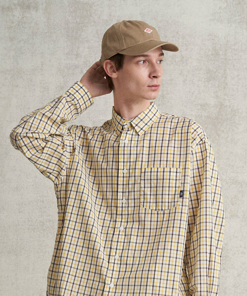 DANTON(ダントン)の「DANTON | コットンツイル 6パネルキャップ(キャップ・レディース・ネイビー/アイボリー/ベージュ・F)」の4枚目の写真