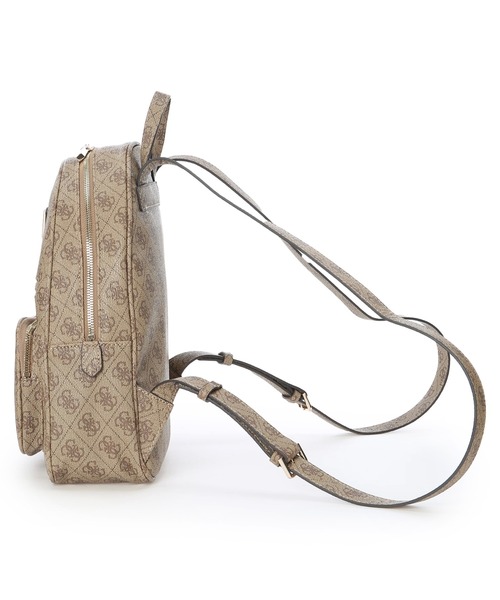 Guess（ゲス）の「ECO ELEMENTS Backpack（バックパック/リュック・レディース・ダークグレー/ベージュ・ONE SIZE）」の6枚目の写真