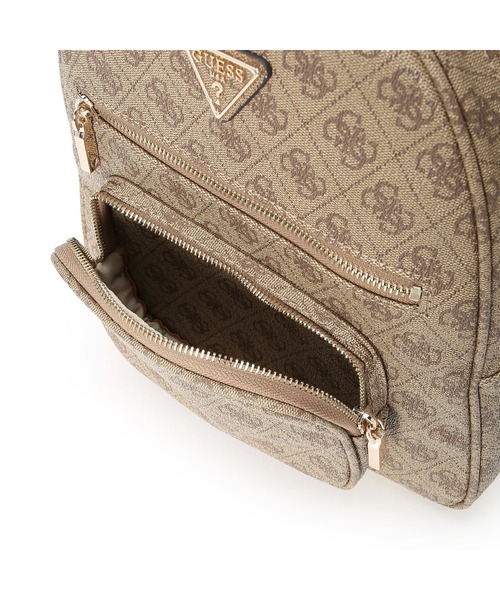 Guess（ゲス）の「ECO ELEMENTS Backpack（バックパック/リュック・レディース・ダークグレー/ベージュ・ONE SIZE）」の8枚目の写真