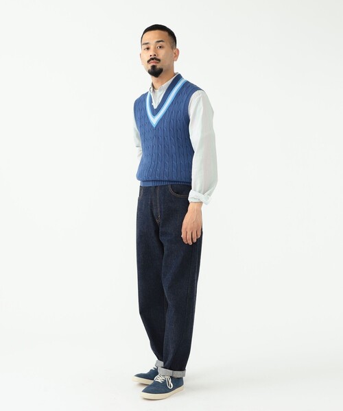 【新品】ALAN PAINE アランペイン アイビー クリケットベスト UK44 KLD