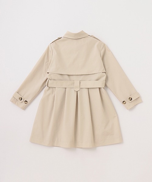 kate spade new york kids(ケイトスペードニューヨーク)の「トドラー トレンチコート(トレンチコート・キッズ・ベージュ・120cm/130cm)」の11枚目の写真