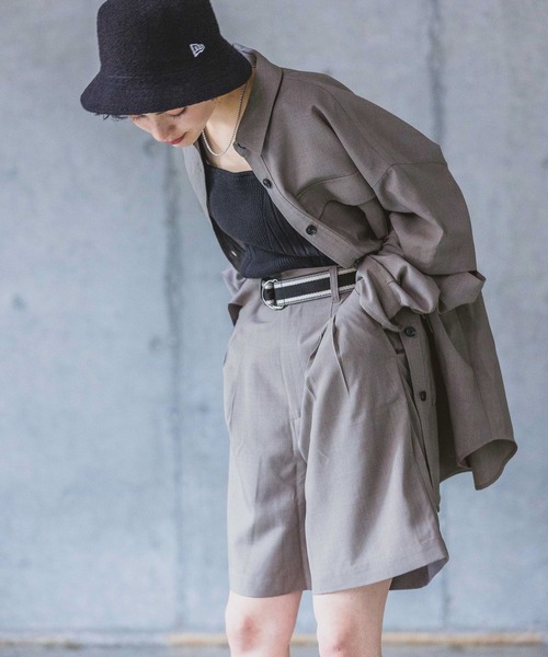PAGEBOY(ページボーイ)の「SETUPショートパンツ(その他パンツ・レディース・チャコールグレー/オフホワイト/ブラック・FREE)」の18枚目の写真