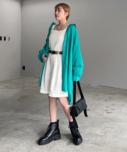 PAGEBOY(ページボーイ)の「SETUPショートパンツ(その他パンツ・レディース・チャコールグレー/オフホワイト/ブラック・FREE)」の7枚目の写真