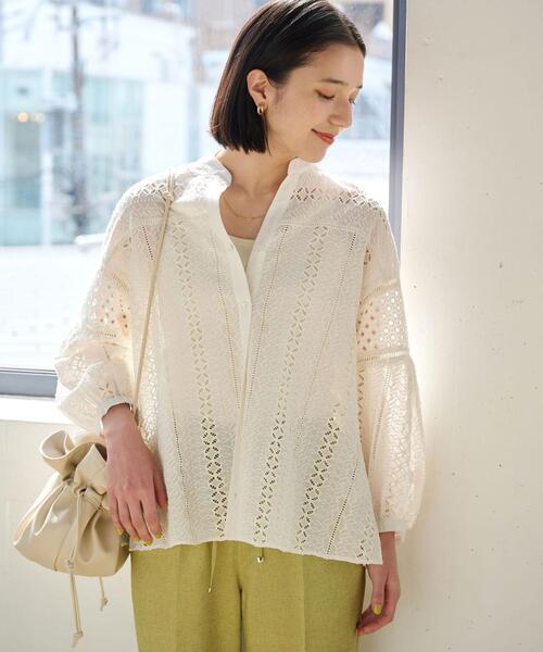 green label relaxing ブラウス green label relaxing ブラウス シャツ フレアスリーブ