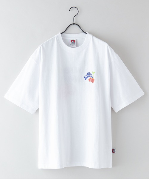 BEN DAVIS(ベンデイビス)の「【BEN DAVIS/ベンデイビス】バック刺繍 ワンポイントブランドロゴ Tシャツ Y2K(Tシャツ/カットソー・メンズ・ライトパープル/ホワイト/ホワイト系その他/カーキ・SMALL/MEDIUM/LARGE/X-LARGE)」の5枚目の写真