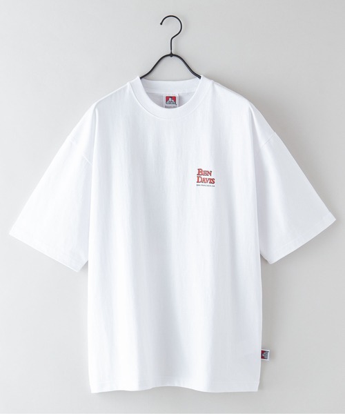 BEN DAVIS(ベンデイビス)の「【BEN DAVIS/ベンデイビス】バック刺繍 ワンポイントブランドロゴ Tシャツ Y2K(Tシャツ/カットソー・メンズ・ライトパープル/ホワイト/ホワイト系その他/カーキ・SMALL/MEDIUM/LARGE/X-LARGE)」の6枚目の写真