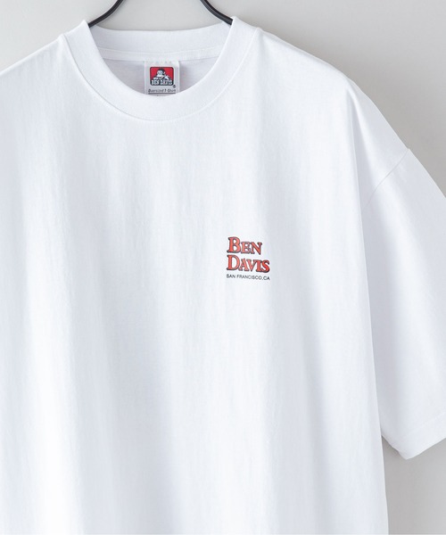 BEN DAVIS(ベンデイビス)の「【BEN DAVIS/ベンデイビス】バック刺繍 ワンポイントブランドロゴ Tシャツ Y2K(Tシャツ/カットソー・メンズ・ライトパープル/ホワイト/ホワイト系その他/カーキ・SMALL/MEDIUM/LARGE/X-LARGE)」の7枚目の写真