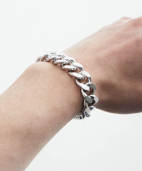 URBAN RESEARCH（アーバンリサーチ）の「URBAN RESEARCH iD　コンビネーションチェーンブレスレット（ブレスレット・メンズ・シルバー・FREE）」の6枚目の写真