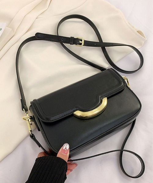 LOPASS（ロパス）の「2wayスクエアショルダーバッグ（ショルダーバッグ・レディース・ブラウン/ブラック/ホワイト・FREE）」の15枚目の写真