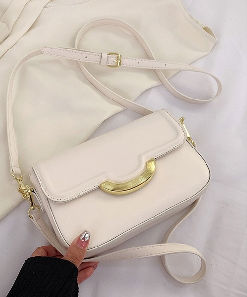 LOPASS（ロパス）の「2wayスクエアショルダーバッグ（ショルダーバッグ・レディース・ブラウン/ブラック/ホワイト・FREE）」の17枚目の写真