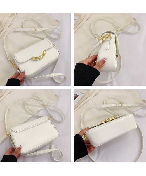 LOPASS（ロパス）の「2wayスクエアショルダーバッグ（ショルダーバッグ・レディース・ブラウン/ブラック/ホワイト・FREE）」の20枚目の写真