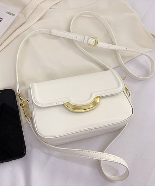 LOPASS（ロパス）の「2wayスクエアショルダーバッグ（ショルダーバッグ・レディース・ブラウン/ブラック/ホワイト・FREE）」の19枚目の写真