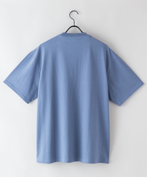 OUTDOOR PRODUCTS（アウトドアプロダクツ）の「【OUTDOOR PRODUCTS/アウトドアプロダクツ】エンボスロゴ　同色プリント　ルーズシルエット　ビッグシルエット　Tシャツ（Tシャツ/カットソー・メンズ・カーキ/ワイン/ダークグリーン/ブルー系その他/ブラック/ホワイト/ベージュ/パープル・MEDIUM/LARGE/X-LARGE）」の21枚目の写真