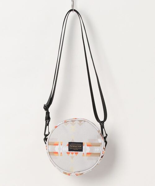 PENDLETON(ペンドルトン)の「PENDLETON ペンドルトン ROCKPOINT ROUND MINI SHOULDER ロックポイント ラウンド ミニショルダーバッグ(ショルダーバッグ・レディース・オフホワイト/ブラック/ラベンダー・ONE SIZE)」の2枚目の写真