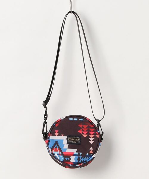 PENDLETON(ペンドルトン)の「PENDLETON ペンドルトン ROCKPOINT ROUND MINI SHOULDER ロックポイント ラウンド ミニショルダーバッグ(ショルダーバッグ・レディース・オフホワイト/ブラック/ラベンダー・ONE SIZE)」の1枚目の写真