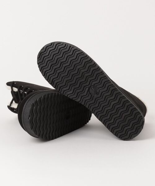 AAA+（サンエープラス）の「AAA+Feminine /レースアップムートンブーツ（ブーツ・レディース・ブラック/キャメル/グレー/ブラウン・LL/M/S/L）」の6枚目の写真