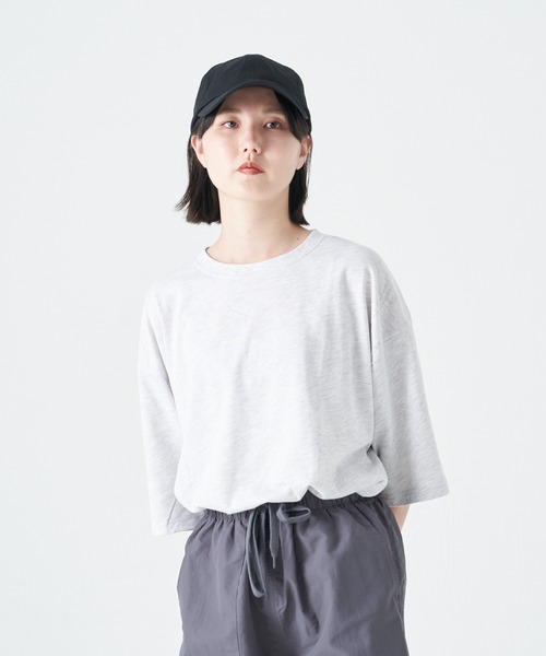 CORISCO(コリスコ)の「度詰め天竺 半袖BIG TEE(M1)(Tシャツ/カットソー・メンズ・ブラック/ブルー/ホワイト/ライトグレー/レッド/グリーン・SMALL/MEDIUM/LARGE/X-LARGE)」の5枚目の写真