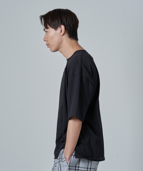 CORISCO(コリスコ)の「度詰め天竺 半袖BIG TEE(M1)(Tシャツ/カットソー・メンズ・ブラック/ブルー/ホワイト/ライトグレー/レッド/グリーン・SMALL/MEDIUM/LARGE/X-LARGE)」の11枚目の写真