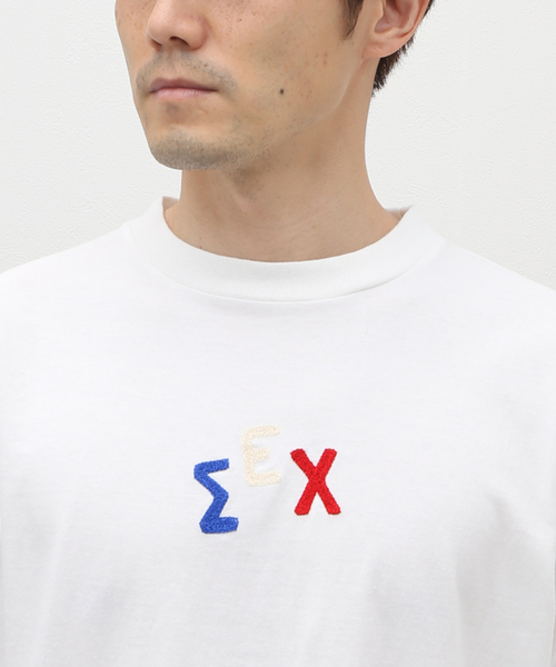 WESTOVERALLS（ウエストオーバーオールズ）の「【WESTOVERALLS / ウェストオーバーオールズ】SEX T（Tシャツ/カットソー・メンズ・ホワイト・LARGE）」の4枚目の写真