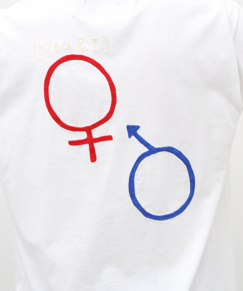 WESTOVERALLS（ウエストオーバーオールズ）の「【WESTOVERALLS / ウェストオーバーオールズ】SEX T（Tシャツ/カットソー・メンズ・ホワイト・LARGE）」の13枚目の写真